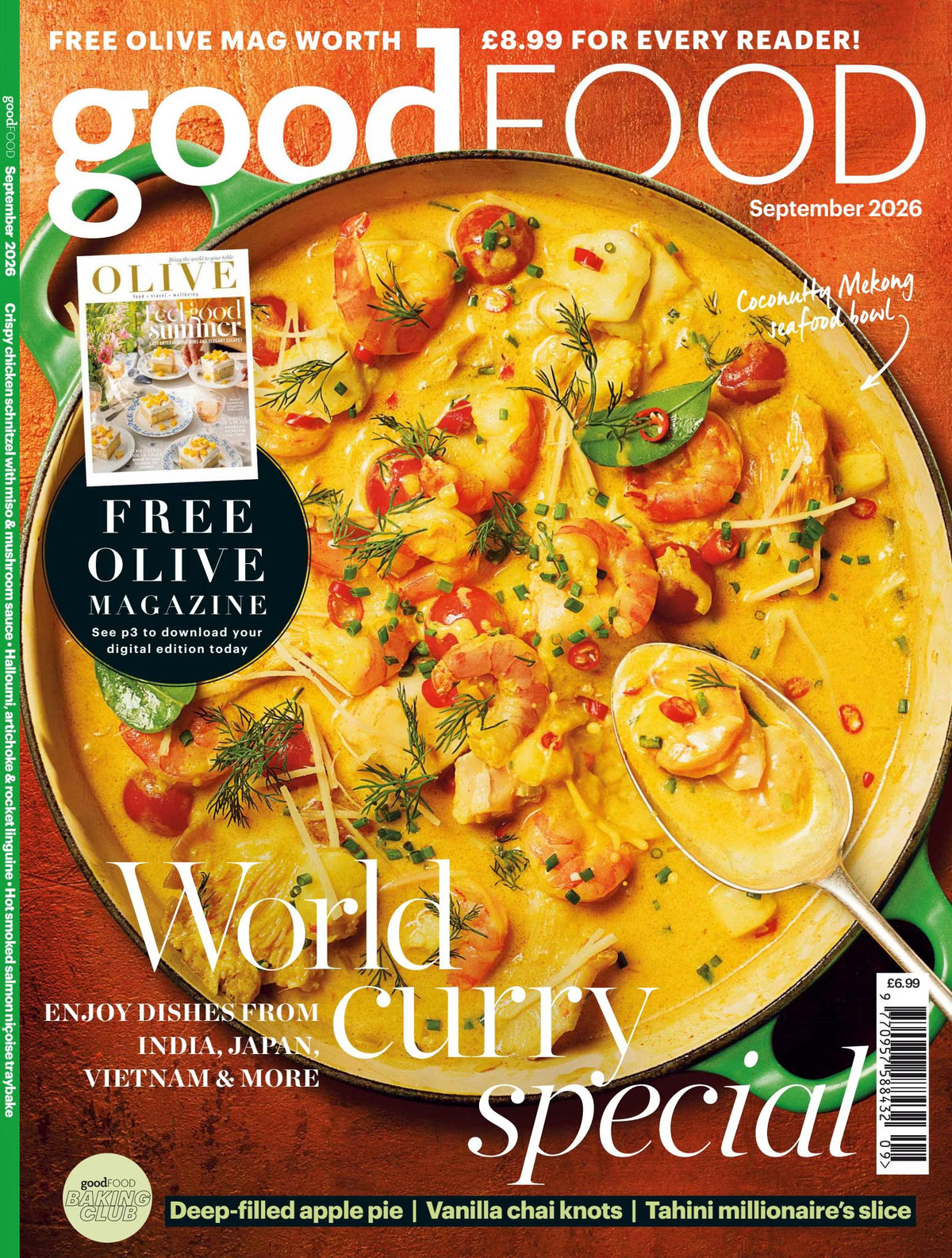 BBC Good Food magasin forside – madmagasin med opskrifter og madinspiration