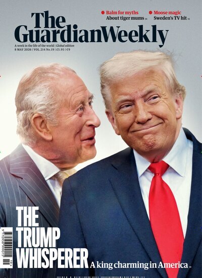 The Guardian Weekly magasin forside – internationalt nyhedsmagasin med globale analyser og reportager