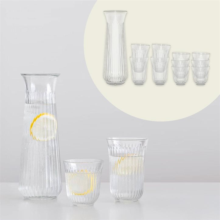 13 nr. af Hendes Verden & 10 glas og 1 karaffel fra Lyngby