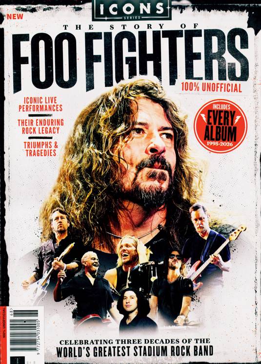 ICONS Fanbook magazine – The Ultimate Foo Fighters Collection