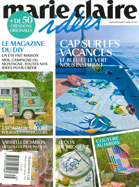Marie Claire Idées magazine – fransk livsstilsmagasin med kreativ inspiration