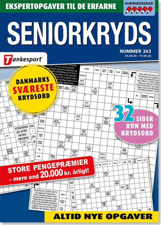 Seniorkryds - Gaveabonnement