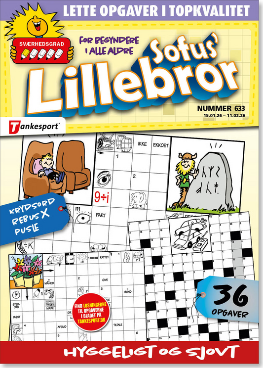 Sofus Lillebror 3 numre for 2 - Løbende abonnement