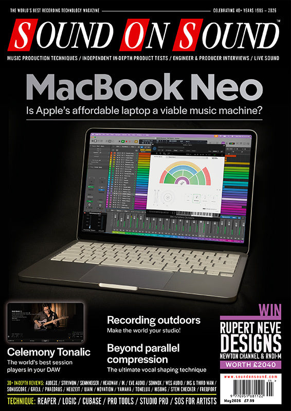 Sound On Sound magazine - enkelt nummer