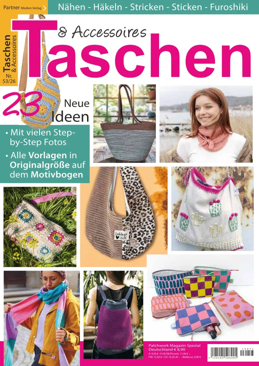 Patchwork Magazin - Taschen und Accessoires - enkelt nummer