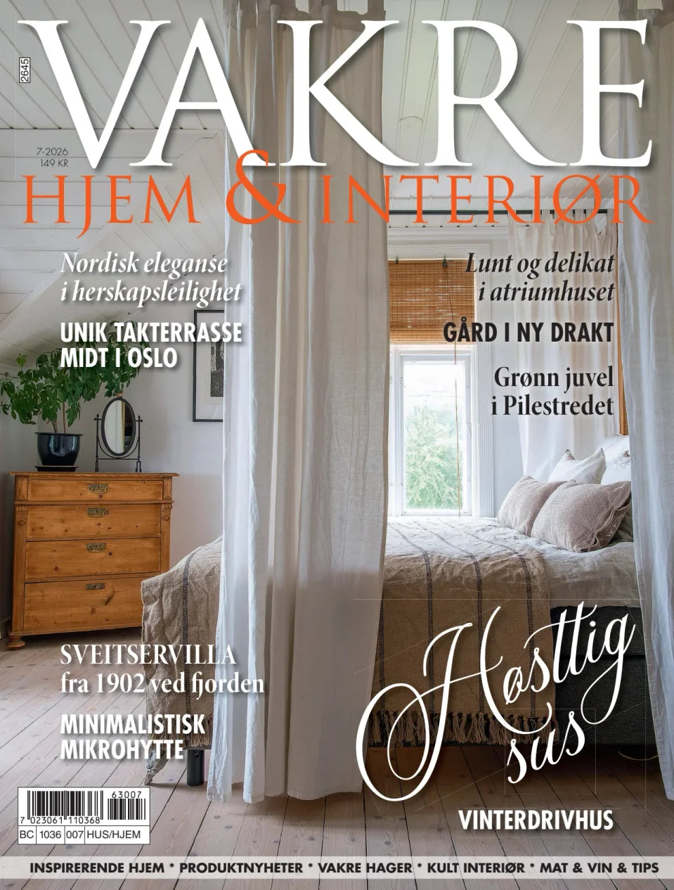 Vakre Hjem & Interiør magazine - enkelt nummer