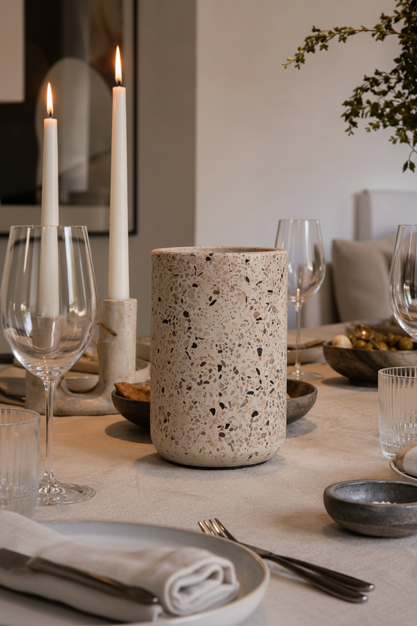 Vinkøler terrazzo produktbillede