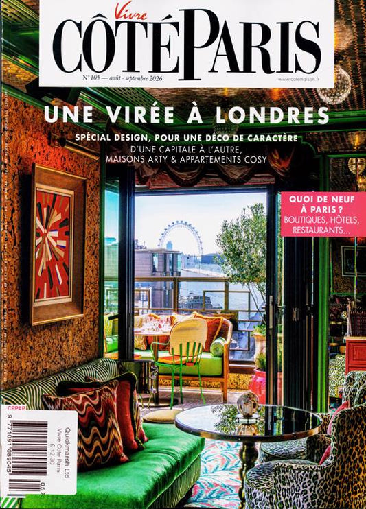 Vivre Côté Paris – fransk magasin om parisisk livsstil og boligdesign