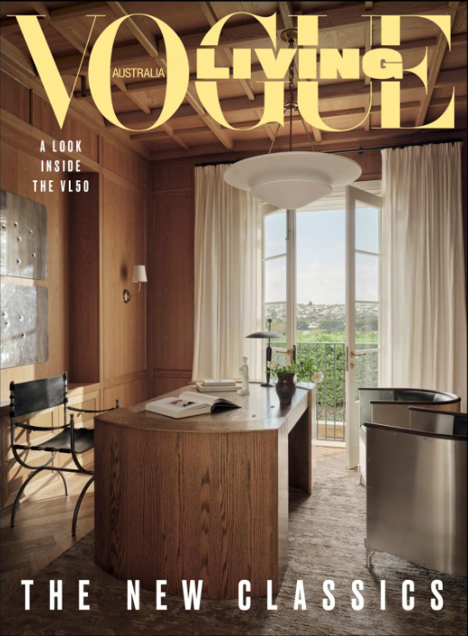 Vogue Living Australia magasin forside – bolig, interiør og arkitektu