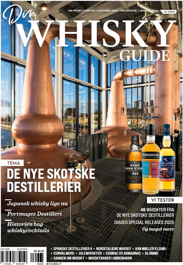 DinWhiskyGuide magasin - gaveabonnement om whisky og rom